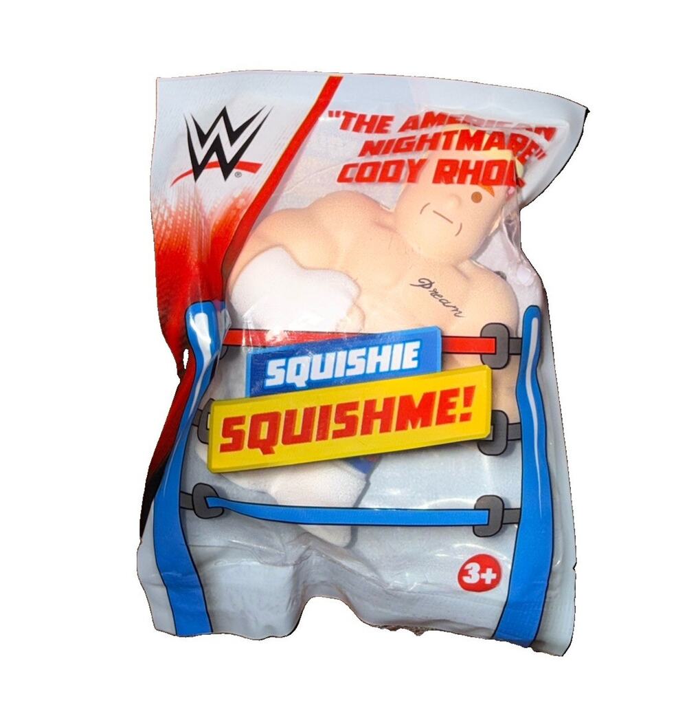 WWE Cody Rhodes Squishie Figure Walmart Exclusive SquishMe!